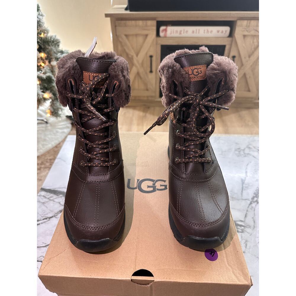 NEW Ugg Zaylee Waterproof Winter Boot size 7 Brown - Picture 7 of 9